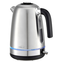 Brentwood 1500 Watt Stainless Steel 1.7 Liter Cordless Electric Kettle in Silve - £73.11 GBP