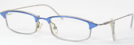 SERIOUS fun Par Alpina SF 431 Bleu / Argent Rare Lunettes 49-18-140mm - £42.10 GBP