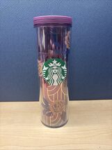 Starbucks Retired Roses Refillable 16 fl oz Double Walled Tumbler NEW - $22.77