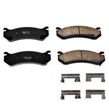 Disc Brake Pad and Hardware Kit-Z17 Evolution Plus Rear/Front POWER STOP 17-785  - £39.08 GBP