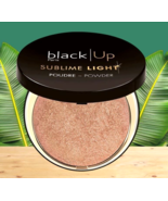 Black up Sublime Light Compact Powder - SLP 04 Bronze Gold MADE IN ITALY 6g - $40.17 CAD
