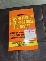 New Webster&#39;s Spanish-English English-Spanish Dictionary ( 1993, Paperback) - £4.28 GBP