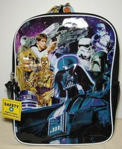 Star Wars Darth Vader Movies Caste Background 16&quot; Backpack accessory innovations - £39.53 GBP