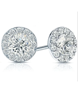 DAILY WEAR WOMEN&#39;S DIAMOND STUD EARRING - €690,69 EUR