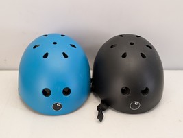 Lot of 2 Eight Ball Kids Multi Sport Certified Helmet in Blue and Black ... - $450.14 MXN