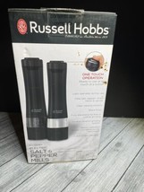 Electric Pepper and Salt Mill Grinder Set Russell Hobbs - $73.64