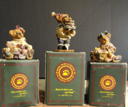 Bundle 3 Qty Boyds Bears Figurine 2272 2275 2273 Baileys Heart Desire M Harrison - £20.90 GBP