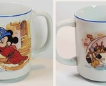 Disney Mickey Mouse Mug Fantasia Sorcerers Apprentice Wizard Dancing Bro... - £11.80 GBP