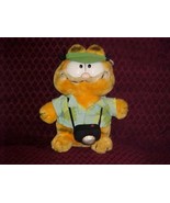 9&quot; Garfield Dakin Tourist Hawaiian Shirt Visor Camera Plush Toy With Tag... - €21,49 EUR