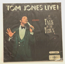 Tom Jones Live! Talk Town Vintage FL-1665 Import Stereo Orange LP Record Taiwan - $52.05