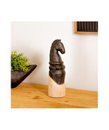Mango Wood Knight Chess Piece Sculpture (Set of 2) - $92.72 CAD