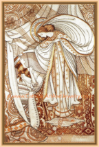 Our Lady, Health of the Sick– Loreto Embroideries  – 8.5&quot; x 11&quot; Print  - £11.19 GBP