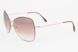 Tom Ford Colette 250 28F Rose Gold / Brown Gradient Sunglasses TF250 28F... - $189.05