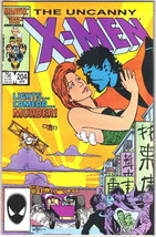 The Uncanny X-Men Comic Book #204 Marvel Comics 1986 Very Fine+ New Unread - £4.73 GBP