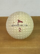 Vintage Logo Golf Ball Puerto Rico  Dorado Hilton #2 - RARE GOLF BALL! ⛳️ - $14.85