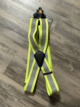 Carhartt Men&#39;s High Visibility Reflective Suspenders Bright Yellow One Size - $24.04