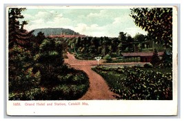 Grand Hotel and Station Catskill Mountains New York NY UDB Postcard N23 - £6.33 GBP