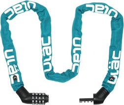 Street Fighter Neo Chain Lock Combo, Resettable 4-Digit Combination, Teal - £27.76 GBP