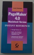Sybex Pagemaker 4.0 Macintosh Version Instant Reference - Booklet - $19.77