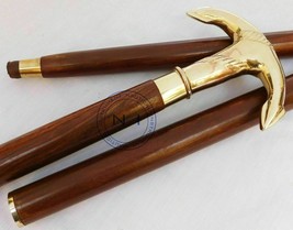 Brazos Walking Cane for Men and Women Handcrafted of Lightweight Wood and mad - $29.93