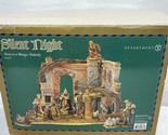 Dept 56 Silent Night Away in a Manger Nativity Set Complete Model 56.405... - £31.56 GBP