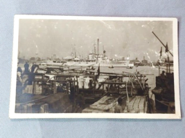 WWII Shanghai China 1945 British Warship Royal Navy Whangpoo River - £15.60 GBP