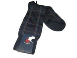 NEW Mens PUNTO Italy Navy Blue SOCKS Wool Blend 10 to 13 - £13.12 GBP
