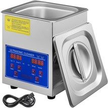 VEVOR Ultrasonic Cleaner 1.3L Professional Ultrasonic Cleaner with Digit... - £54.32 GBP