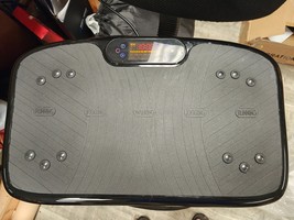 Vibration Plate Exercise Max Weight 450 LBS Black - $955.79 MXN