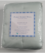 Pine Cone Hill Annie Selke Silken Solid 400ct Puff Sham NEW Lyocel King ... - £35.37 GBP