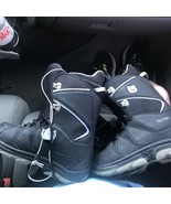Burton Snowboard Moto Boots black winter  sz 7 Women’s - £50.33 GBP