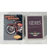 HARLEY DAVIDSON PLAYING CARDS 2 Packs 95th Anniversary NEW OLD STOCK FRE... - £12.47 GBP