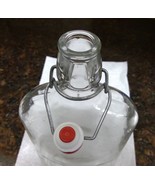 Clear Glass Syrup Bottle with Swing Top, Flask Clear Glass Bottle with S... - $178.38 MXN