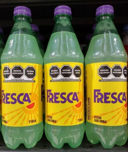 Primary image for 12X FRESCA AUTHENTIC MEXICAN SODA - 12 BOTTLES OF 20 OZ EA - FREE SHIPPING 