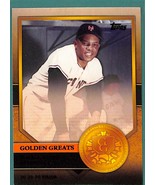 Willie Mays 2012 Golden Greats Topps #GG-12 Giants - $1.99