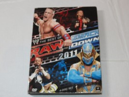 WWE: Raw and Smackdown - The Best of 2011 DVD 2012 4-Disc Set Wrestling - £12.09 GBP