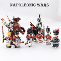 New 10Pcs Napoleonic Wars French Soldiers Cavalry And British Soldiers Minifigur - £47.62 GBP