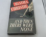And Then There Were None Hardcover Agatha Christie 2013  DJ  Anniversary... - $19.79