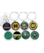 Notre Dame Fighting Irish  wine glass cup charms markers 8 party favors ... - £8.53 GBP