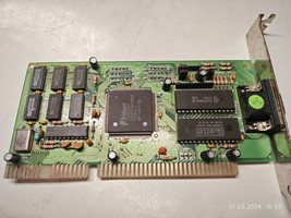 1990 ISA VGA CARD Trident HNG2YP TMI 4820 TVGA8900B 256 KB DRAM 286 386 486 - $54.82