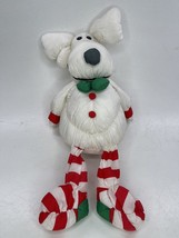 Vintage Reindeer Plush Moose Christmas Department 56 Nylon Stuffed Toy D... - £11.29 GBP