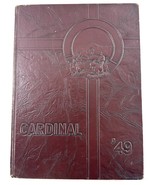 1949 Covina California Cardinal High School Yearbook With Signatures - $40.96 CAD