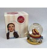 THE WIZARD OF OZ SAN FRANCISCO MUSIC BOX 56-39068-8 RUBY SLIPPERS WATERG... - $65.00
