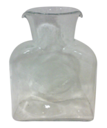 Vintage Blenko Clear Glass Water Bottle Carafe - £124.91 GBP