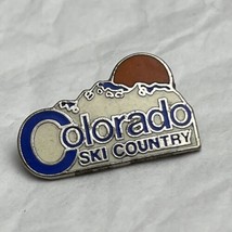 Colorado Ski Country Resort Skiing Winter Sports Enamel Lapel Hat Pin - £6.21 GBP