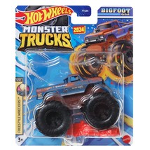 Hot Wheels Monster Trucks BIGFOOT 4x4x4 New for 2024 1/64 Scale HTM58 - $12.57