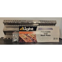 ProLight Adjustable Grill Heat Plate 15.75&quot; - 18.75&quot; Stainless Steel (C) - $19.62