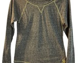 Aeropostale T Shirt Gray Heather Womens XS Long sleeved - $7.29