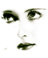 Visage Collection - Bette Davis - Tougher - 24&quot; x 24&quot; Canvas Art Poster - £31.95 GBP