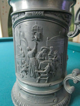 Old Masters Lidded Pewter Stein Dutch Masters of the 17th century ORIGINAL - £276.97 GBP